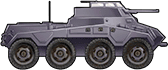 Sideview of Sd.Kfz.234 Puma
